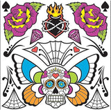 Tatuaje del Día de Muertos en Cuerpo / Pecho