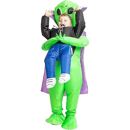 Disfraz inflable de alienígena para niño