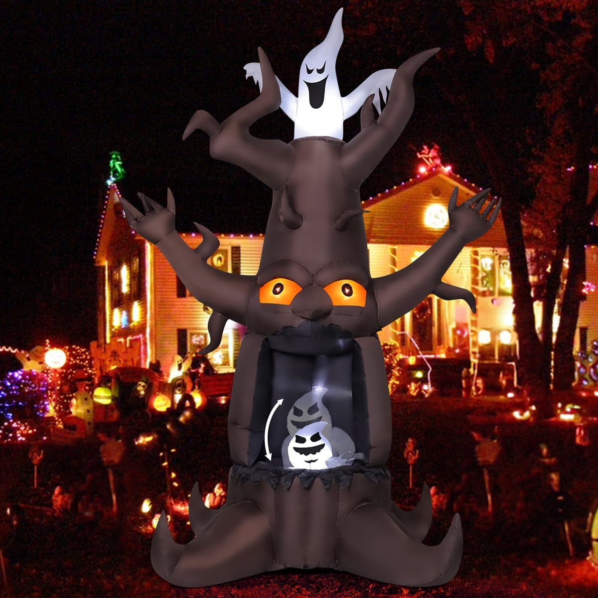 Árbol Muerto Hinchable de Halloween de 2,74 m