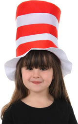 Sombrero de Copa de Fieltro para Niños "El Gato en el Sombrero"