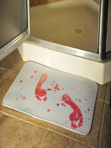 Felpudo de baño de terror de Halloween 38 x 58 cm