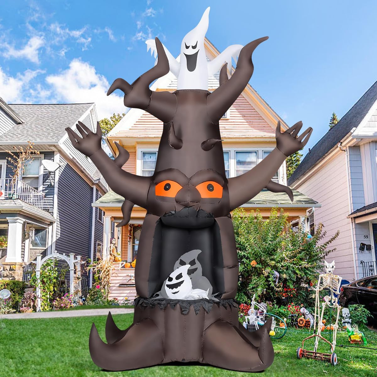 Árbol Muerto Hinchable de Halloween de 2,74 m