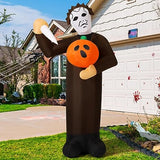 6.2 FT Tall Inflatable Scary Pumpkin Killer
