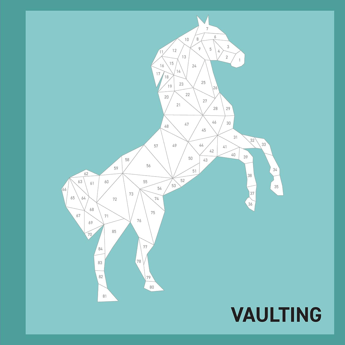 My Sticker Paintings: Horses