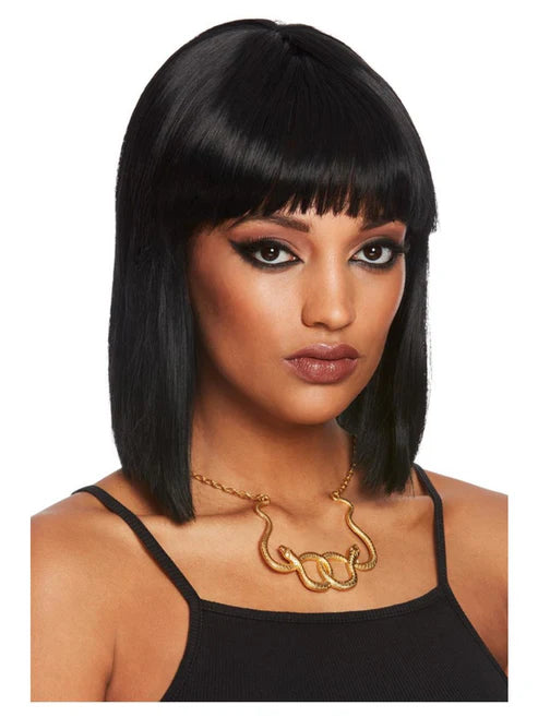 Collar de serpiente egipcia, oro