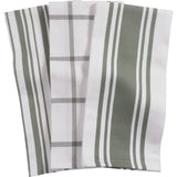 Mixed Flat Towels Set Agave 20" x 30"