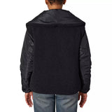 Faux Memory & Boucle Reversible Black