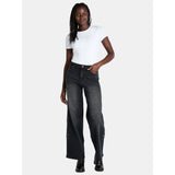 Pant Bow Embroidery Ultra White/Black
