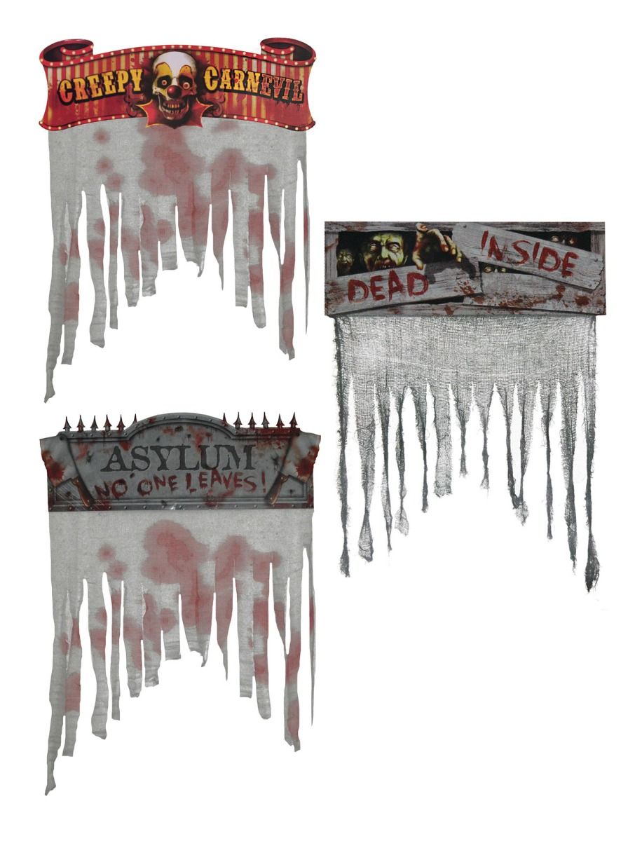 Halloween Door Curtain-38"x54"
