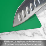 Flexible Green Cutting  Mats  Set 2