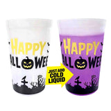 Vasos que cambian de color Happy Halloween (2 piezas)
