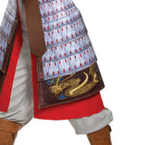Mulan Héroe Vestido Rojo Deluxe para Adulto