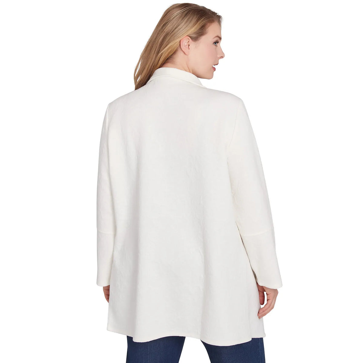Chaqueta de Punto Acolchada Plus Winter Scroll color marfil - Ruby Rd