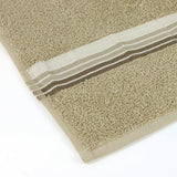 Bath Towel Ombre Stripe Valenjo Tan 27x52