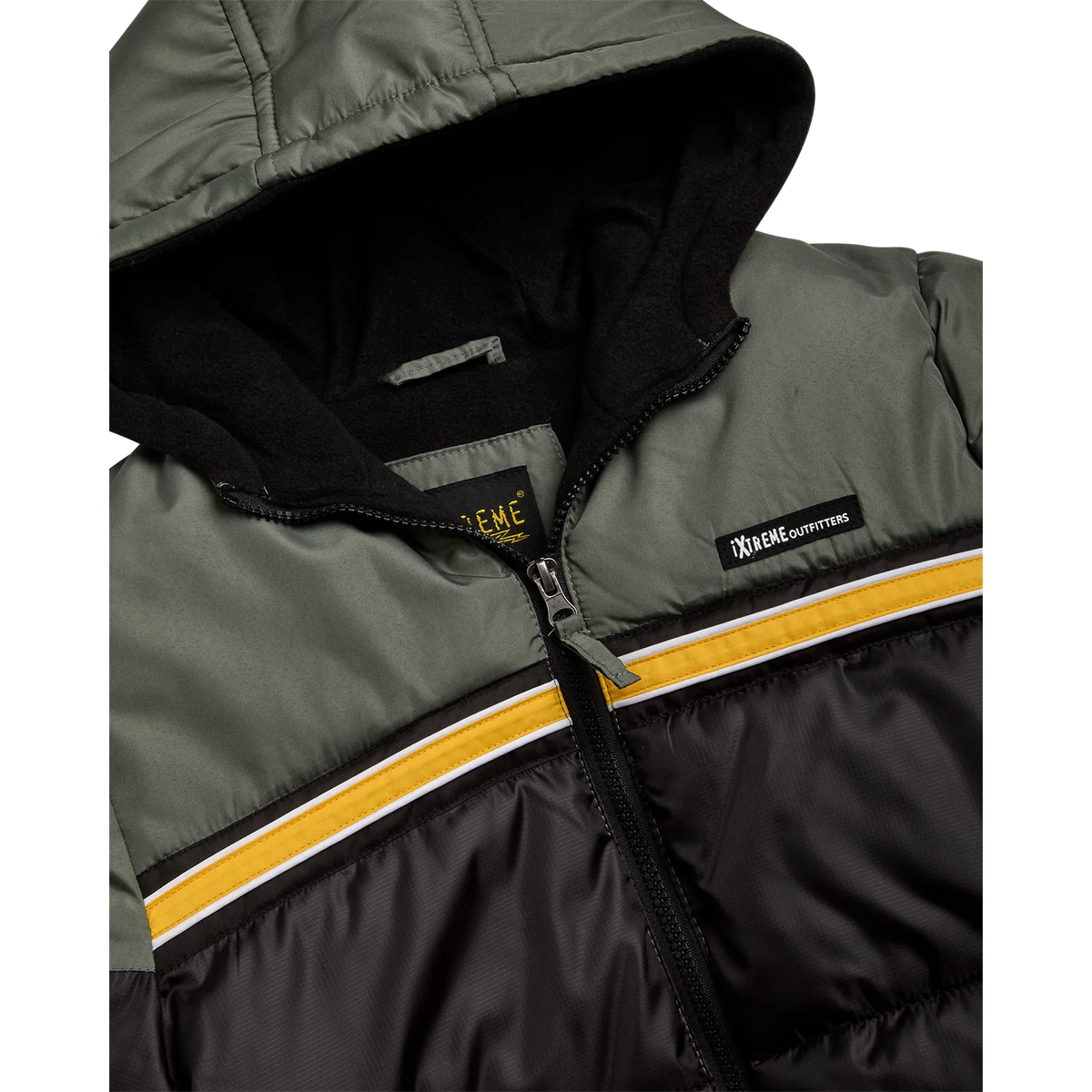 Puffer de rayas en el pecho GWP Oliva