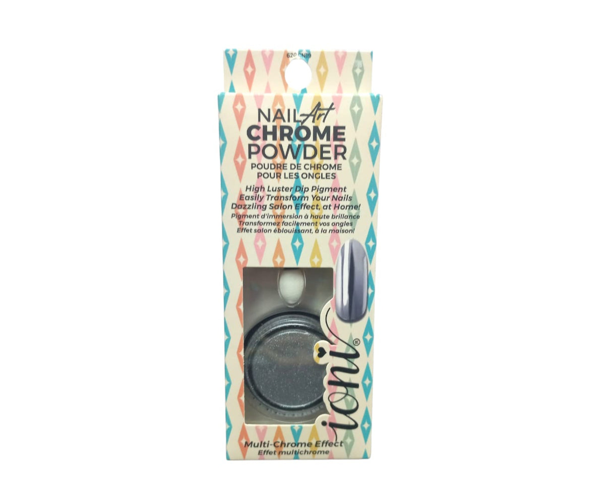 Polvo cromado para uñas