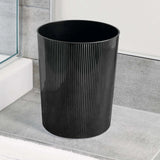 Bote de basura negro mate de 5 litros
