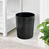 Bote de basura negro mate de 5 litros