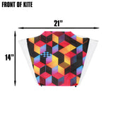 X Kites Pocket Kite Isometric Nylon Kite, 21 Inches Wide