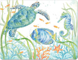 Serenata de vida marina - Alfombrilla flexible de 11.5 x 15