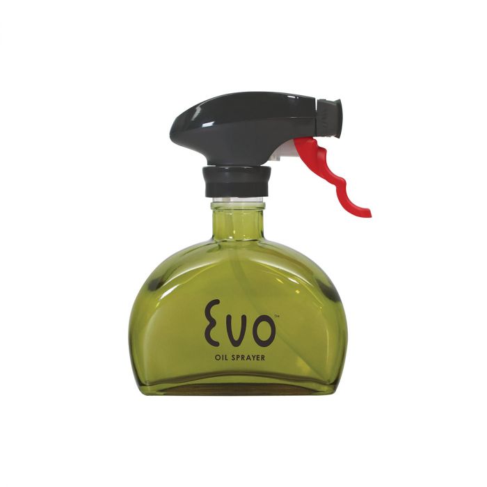 Botella Pulverizadora de Aceite Evo de Cristal Verde de 177 ml