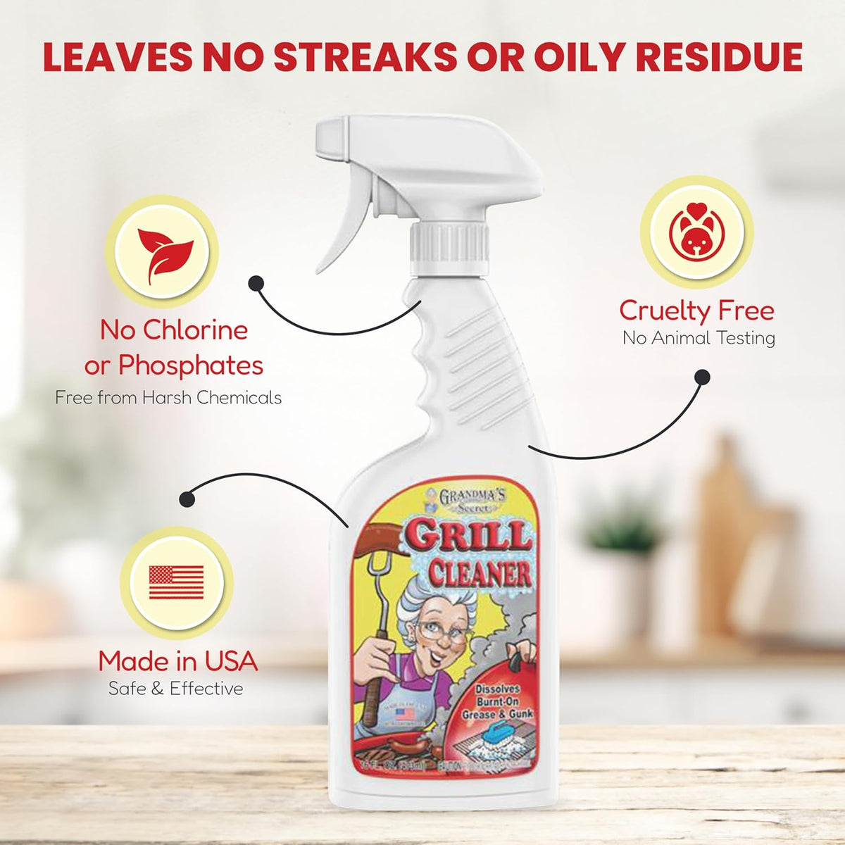 Limpiador de parrillas secreto de la abuela 473 ml