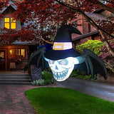 FT Length Inflatable Bat Winged Demon’s Head