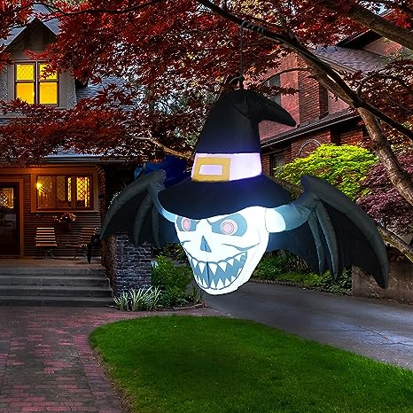 FT Length Inflatable Bat Winged Demon’s Head