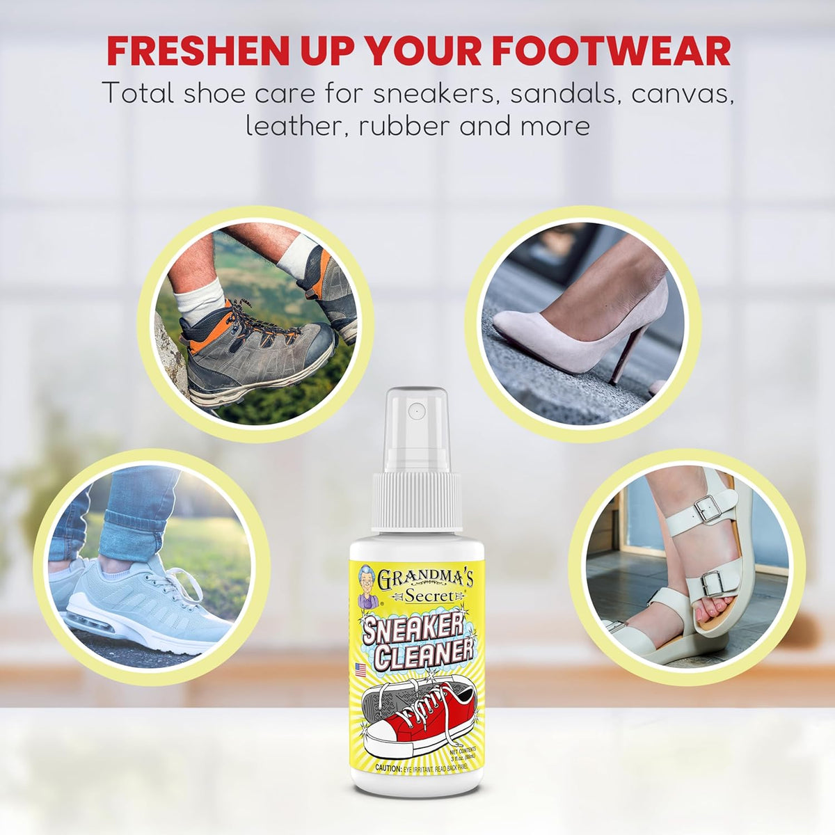 Limpiador Secreto de Zapatillas de la Abuela - 3oz