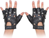 AMN-Studded fingerless gloves