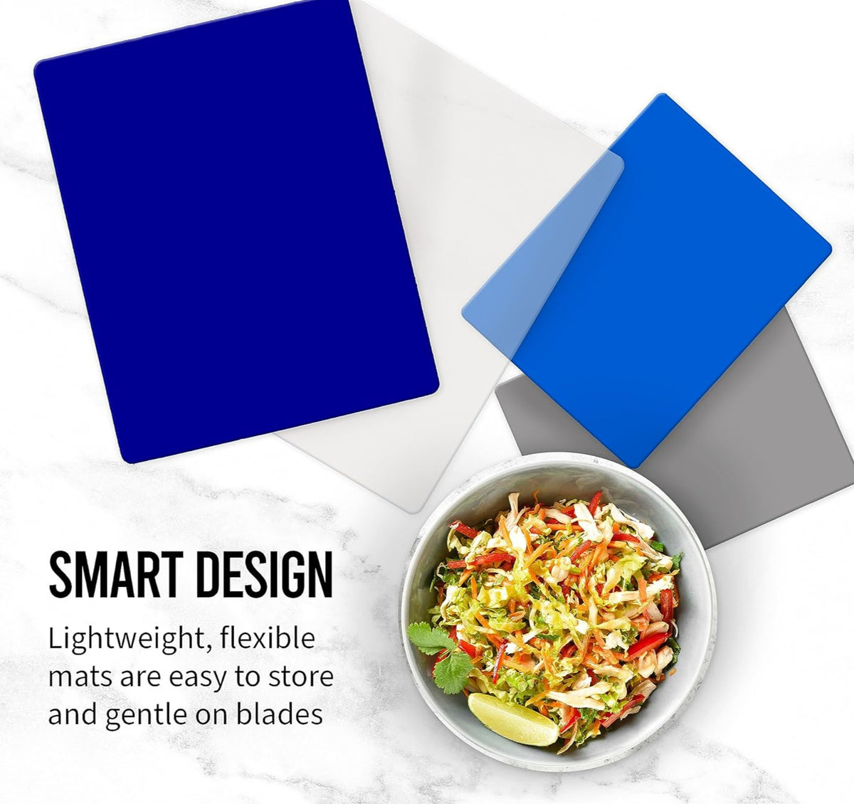 4PC NS USA CUTTING MAT SET- BLUE