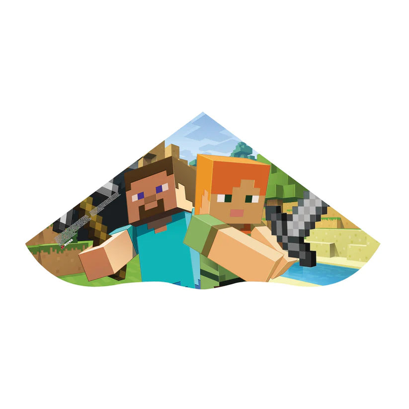 Cometa de nailon de Minecraft de 52 pulgadas