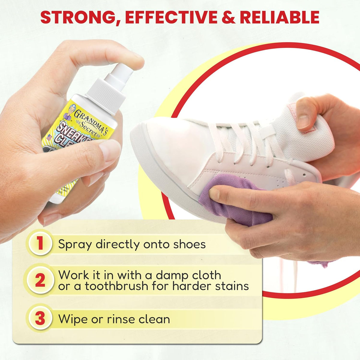 Limpiador Secreto de Zapatillas de la Abuela - 3oz