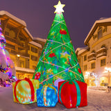 Árbol de Navidad hinchable de 2,13 m