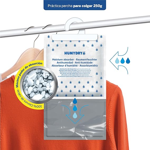 Moisture Absorber & Air Freshener Hanger 2x250g