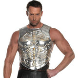 Pechera de espuma de gladiador metálico