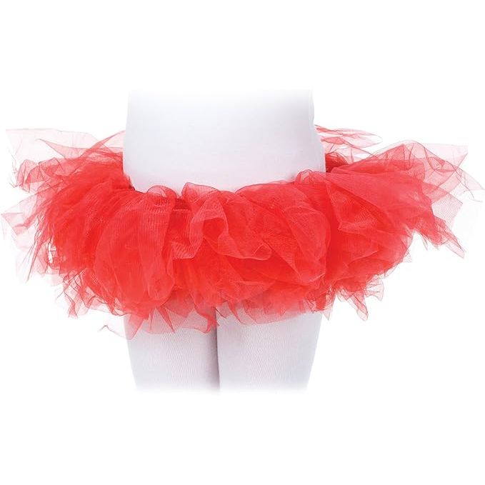 Tutú para niña rojo