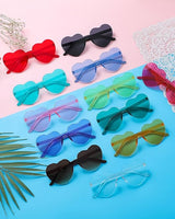 Gafas de sol con forma de corazón