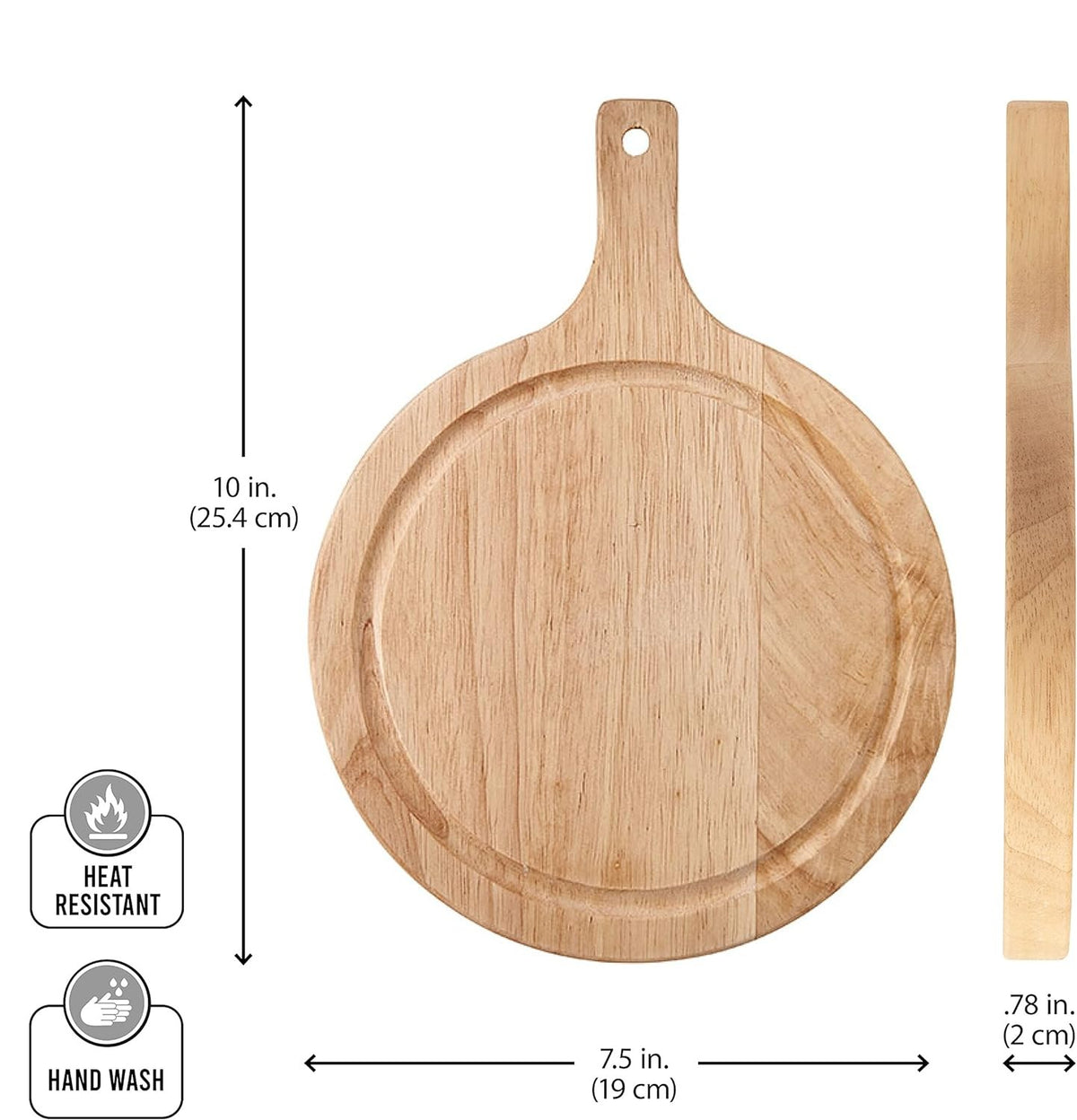 Tabla de remo redonda de 7.5x10