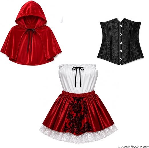 Disfraz de Caperucita Roja para mujer