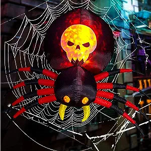 6FT Long Inflatable Spider
