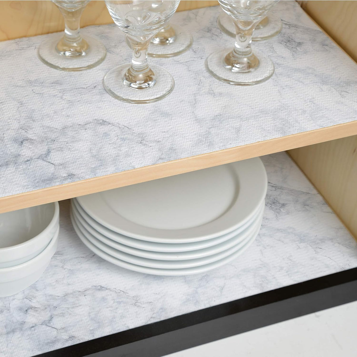 Agarre impresiones Mármol de Carrara 18" X 4 pies