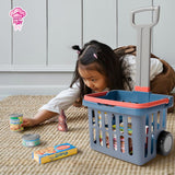Carrito de compras grande de juguete