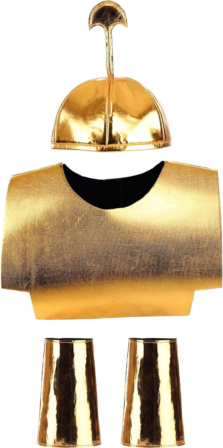 Kit de Sombrero, Cuello y Puños de Kronk de "Las Nuevas Locuras del Emperador"