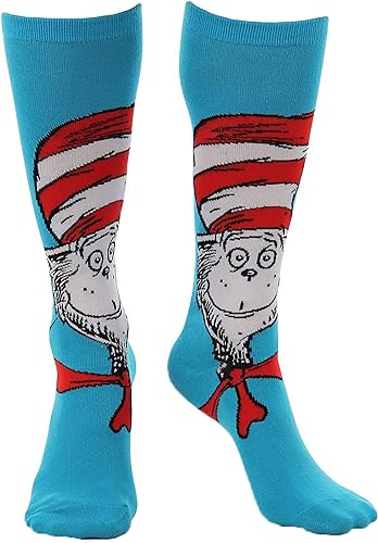 Las medias de disfraz hasta la rodilla del Gato con Sombrero