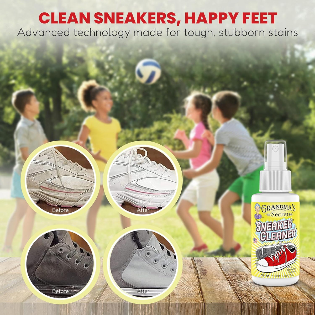 Limpiador Secreto de Zapatillas de la Abuela - 3oz