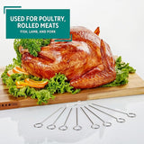 SET OF 8 POULTRY LACERS
