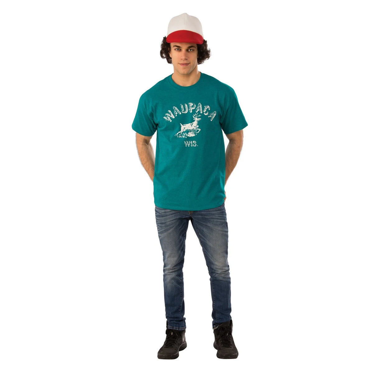 Dustin's camiseta de Waupaca para adulto de Stranger Things