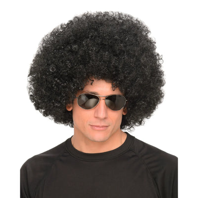 Peluca Afro Grande Negra