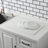 Off White - Alfombrilla de Baño Wave Stone